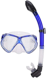 QHYXT Buceo Buceo Snorkel Gafas de natación Snorkel Set Antivaho Natación Tubo de respiración Completamente seco Buceo Snorkel Equipo de natación para en oferta