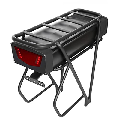 TGHY 36V Batería Bicicleta eléctrica para Rack Trasero Ebike Batería Portaequipajes E-Bike Batería Li-Ion Batería Bicicleta montaña Kit de conversión 