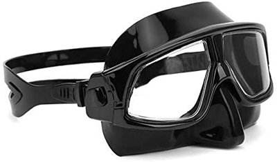 QHYXT Buceo Buceo Silicona Snorkel Buceo Submarino Salvamento Buceo Gafas de natación Herramientas de natación para Adultos (Negro)