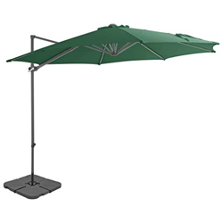 Sombrilla de jardín con base portátil, Mogou Parasol Terraza, Sombrilla Terraza Exterior, Parasol Exterior, Sombrilla Playa, Sombrilla De Patio, Paras precio
