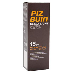 PIZ BUIN® Ultra light Dry Touch Fluido facial en oferta