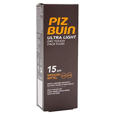 PIZ BUIN® Ultra light Dry Touch Fluido facial