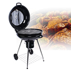 Barbacoa para barbacoa con tapa y termómetro características