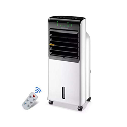 Aire Acondicionado Portatil Mini Purificador De Aire, Portatil Climatizador Humidificador con Nebulizador, Mando A Distancia Ventilador Oscilante Filt precio