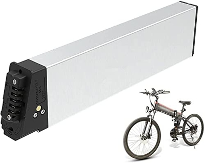 stdpcxz Batería De Bicicleta Eléctrica De 48V, 8AH 10.4AH 12AH 14AH Batería De E-Bike Batería De Iones De Litio para Bicicleta Eléctrica con Cargador,