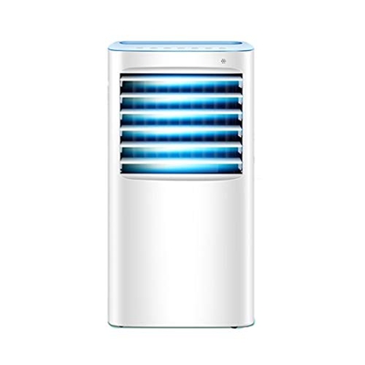 Aire Acondicionado Portatil Mini Purificador de Aire, Portatil Climatizador Humidificador con Nebulizador, Mando a Distancia Ventilador Oscilante Filt