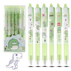 6 Piezas Boligrafos Borrable,Bolis Borrables,Bolígrafo Borrable Azul,Bolígrafo de Secado Rápido con Borrador, Kawaii Boligrafos De Gel,Regalos fin de  precio