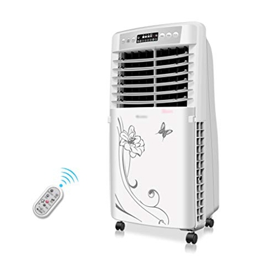 Aire Acondicionado Portatil Mini Purificador De Aire, Portatil Climatizador Humidificador con Nebulizador, Mando a Distancia Ventilador oscilante Filt