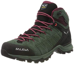 Salewa WS Alp Mate Mid WP Botas de Senderismo, Duck Green/Rhododendon, 39 EU características