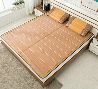 Alfombras para dormir de verano refrigeración verano estera for dormir aire acondicionado estera de dos piezas plegable plegable siesta lavable almoha