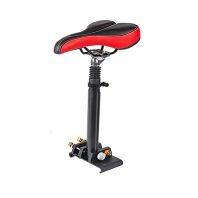 Asiento de patinete eléctrico, cojín de sillín, asiento ajustable de 40 – 60 cm, sillín de monopatín eléctrico, asiento amortiguador, compatible con X
