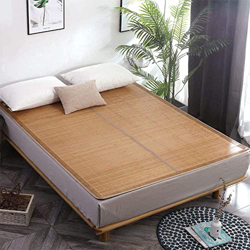 DYCIN Alfombras para Dormir de Verano Matón de bambú carbonizado de Verano de Doble Cara collapsibles de Doble Cara colchones for Dormir Almohadillas  precio