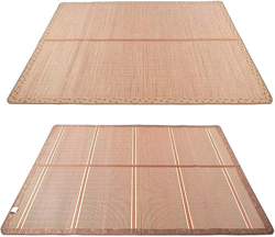 DYCIN Alfombras para Dormir de Verano Estera Antideslizante, Estera for Dormir de Verano, Estera de bambú, Ducha Plegable for niño baño Anciano Sauna  en oferta