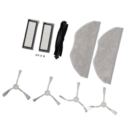 Robot de Barrido, Juego de Accesorios para Robot de Barrido Fácil de Quitar Absorción de Agua Kit de Piezas de Barredora de Textura Suave en oferta