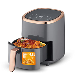 VGAGV Freidora De Aire para El Hogar Pantalla Táctil Inteligente De Gran Capacidad Papas Fritas Sin Humo Freidora Electromecánica Papas Fritas, Air Fr en oferta