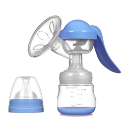 kidoo - Sacaleches - Extractor de Leche Manual - Suave y Antideslizante - Rápida y Cómoda Posición de Succión - Incluye Biberón | Aseo Rápido - Silenc características