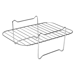 Air Fryer Rack Accessories Stainless Steel Multi-Layer Stackable Dehydrator (Color : Silver, Size : 20x13cm) (Silver 20x13cm) precio