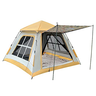 ZPL 3-4 Carpa Ligera de Personas, Carpa emergente instantánea, Impermeable y a Prueba de Viento, Adecuada para Playa, al Aire Libre, Viajes, Caminatas