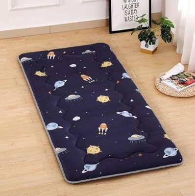 Colchón Grueso para Dormitorio de Estudiantes, Cama Doble Individual Plegable, colchón de Suelo de Tatami Grueso, colchón futón de 90x190cm G 90*190cm