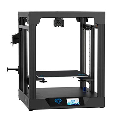 SALUTUYA Ensamblaje de Impresora 3D, Pantalla Táctil de 300x300x330 Mm Impresora 3D Múltiples Idiomas con Sensor de Filamento para Uso Doméstico E Ind
