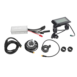 DEWIN Controlador de Motor de Bicicleta eléctrica 22A Controlador de Velocidad 36V 48V con Panel S900 1 a 2 Cable para Motor de 500W precio