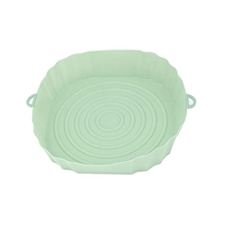 Olla de Silicona para Freidora de Aire, Molde Silicona Freidora de Aire Sartén, Silicona Freidora Aire Reutilizables y Antiadherentes para Hornear Pas precio