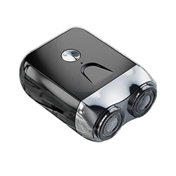 Mini Afeitadora Eléctrica Portátil Lavable, Afeitadora Portátil USB Resistente Al Agua Para Hombres, Afeitadoras Eléctricas Giratorias Inalámbricas Ul características