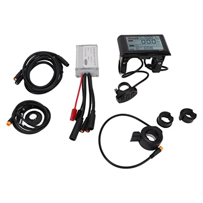 DEWIN Kit de conversión de Bicicleta eléctrica 15A Controlador S900 Pantalla LCD Kit de modificación de Bicicleta eléctrica Impermeable