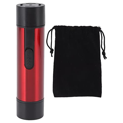 plplaaoo Maquinilla de Afeitar eléctrica para Hombres, Carga de batería de Acero Inoxidable, Mini batería eléctrica, maquinilla de Afeitar, Recortador