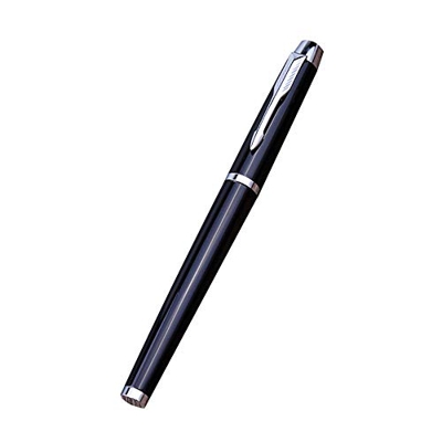ZOSWA Pluma Fuente Fuente de la Oficina de Negocios Pen Pen Pen Pen Pen Pena para Hombres, Mujeres (Color : Silver, Size : 13.8x1.2cm)