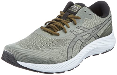 Asics Gel-Excite 9, Running Shoe Hombre, Lichen Green/Black, 42 EU