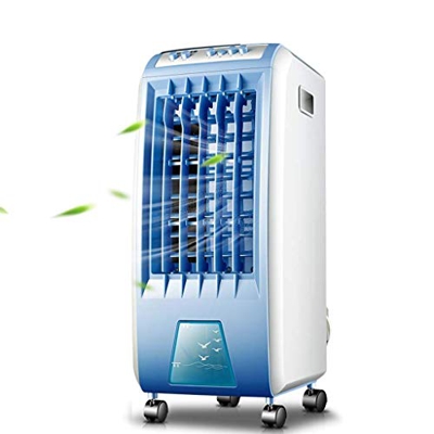 Ventilador de aire acondicionado portátil, ventilador eléctrico silencioso, humidificador refrigerado por agua móvil refrigerado por aire, aire acondi