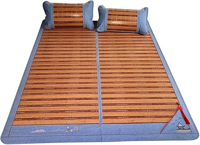Alfombras para dormir de verano Enfriamiento topper colchón colchones colchones de enfriamiento ropa de cama estera de paja verano tapetes for dormir 
