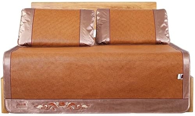 Alfombras para dormir de verano Enfriamiento topper colchón colchón colchones enfriando ropa de cama estera de paja verano tapete de dormir cifrado de