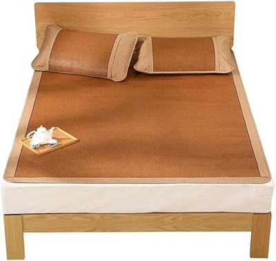 Alfombras para dormir de verano Enfriamiento topper colchón colchones colchones de enfriamiento ropa de cama estera de paja verano esteras for dormir 
