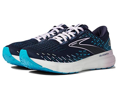 Brooks Glycerin 20, Zapatillas para Correr Mujer, Peacoat/Ocean/Pastel Lilac, 40.5 EU