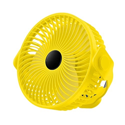 7.3inch Camping Fan USB Rechargeable Tent Fan 1200mAh Ceiling Fan 3-Speed Hanging Fan Mute for Bedroom (Color : A, Size : As Shown) (B As Shown)