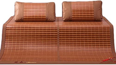 Alfombras para dormir de verano Colchones Ropa de cama de enfriamiento Matera de paja Verano Almohadillas for dormir Dormitorio Suave Aire acondiciona