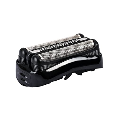 YAATH Reemplazo de la Cabeza de afeitadora eléctrica - Negro - Compatible for la Serie 3 Shavers Fit for Braun Series 3 21B Accesorios para rasuradore