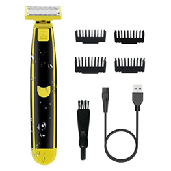 Camlis 2 Pcs Maquinilla de Afeitar eléctrica para Hombre - Afeitadora de Barba eléctrica Face Trimmer - Afeitado en seco y húmedo Recargable para Cara características