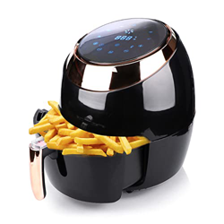 VGAGV Freidora De Aire con Pantalla Táctil, Freidora Eléctrica Inteligente para Patatas Fritas Sin Humo De Aceite, Horno Eléctrico De Gran Capacidad,  características