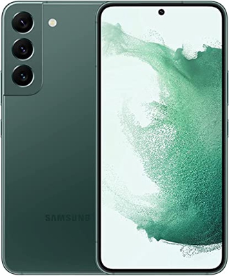 Galaxy S22 5G Teléfono Móvil 256GB - SM-S901N Factory Unlocked/SIM Free, Android Smartphone Verde