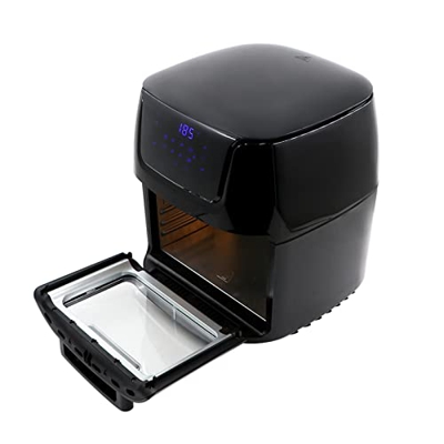 VGAGV Freidora De Aire Doméstica De Gran Capacidad Sin Humos Patatas Fritas Horno Electromecánico Pantalla Táctil Inteligente 12L, Freidora De Aire El
