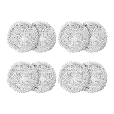 ALVALYND Robot de Barrido 8 Piezas de reemplazo de Limpieza de Tela de mopas de 8 Piezas compatibles con Xiaomi Dreame BOT W10 Robot Robot Accesorios 