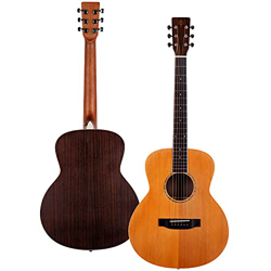Stretton Payne Signature Series, Mini guitarra acústica de viaje, tamaño 36 pulgadas 3/4, cuerda de acero, parte superior de cedro sólido, GSS-36M en oferta