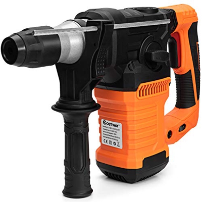 COSTWAY Taladro Percutor de Impacto Taladro Eléctrico para Taladrar Paredes, Madera, Metal, Ladrillos / 1500 W / 800 rpm