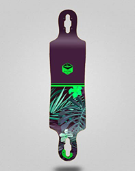 Glutier Skate Skateboard Longboard Deck 40x9 Drop Nayarit Green precio