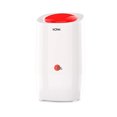 Solac - Humidificador ultrasónico Air From Kyoto | 25W | 3 niveles de nebulización | Apto para aromas | Capacidad 3,2L | Silencioso | Nebulización has