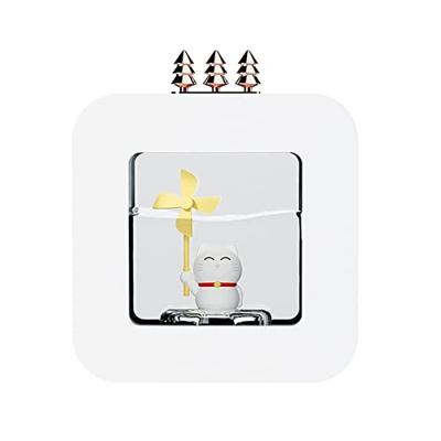 Mini humidificador portátil, 450 ml de aroma USB Difusor de aceite esencial, fabricante de niebla de humidificador de aire con luz nocturna para el ho