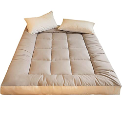 WOERD Colchón de Futón Japonés Grueso, Colchón Enrollable Plegable, Colchón de Tatami Grueso Colchón Plegable para Habitaciones de Niños o áreas de In en oferta